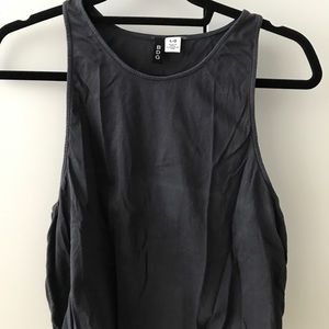 Urban outfitters crop gray tank